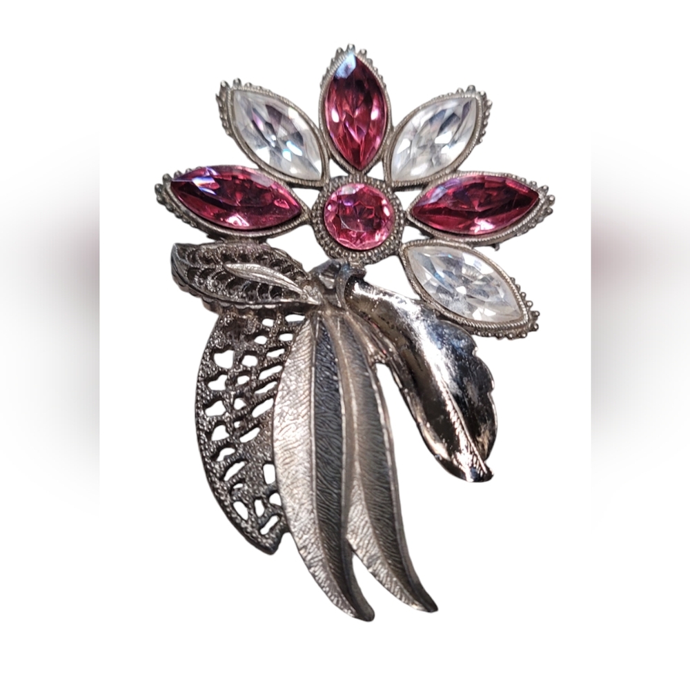 Vintage Rhinestone Brooch